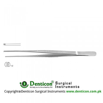 Potts-Smith Dissecting Forceps 1 x 2 Teeth Stainless Steel, 21 cm - 8 1/4"
